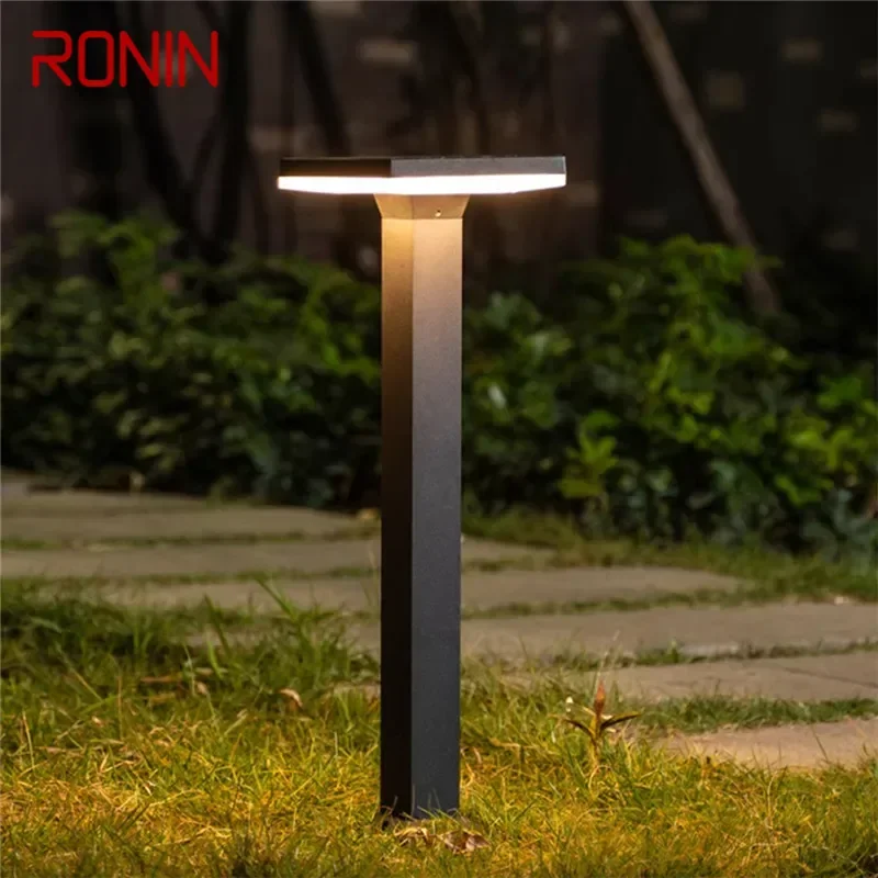 

RONIN Contemporary Outdoor Lawn Lamp LED Electric Waterproof Villa Garden Courtyard District Residential Quarters Lawn Lamp ﻿