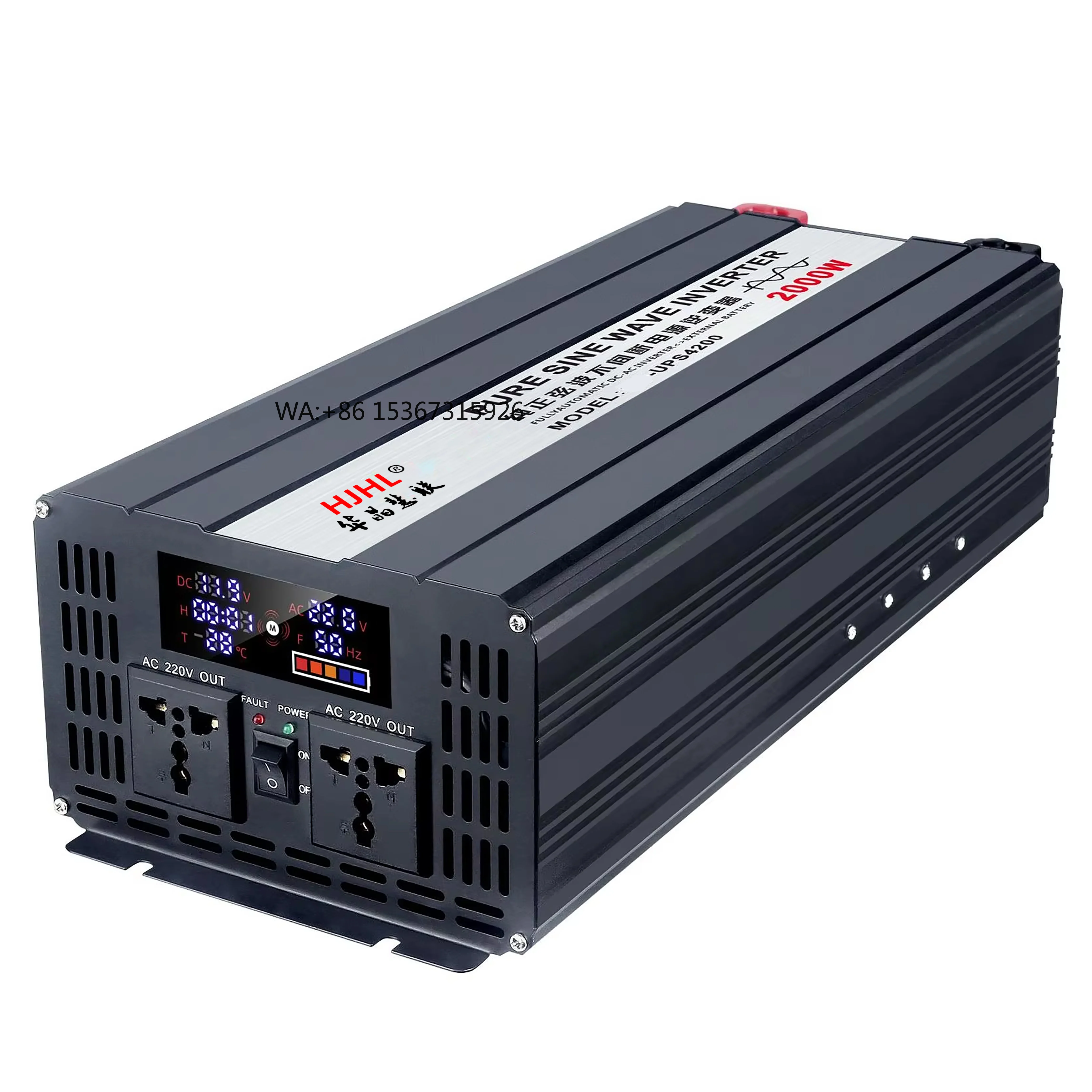 

24V 4000W Pure Sine Wave Inverter Converter Single DC AC Output 60Hz Car Outdoor Use Home Compressor Air Support OEM Available