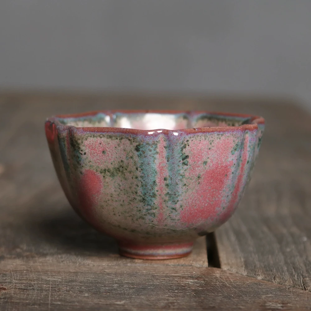 Jun Porcelain Owner Cup Tea Bowl Personal Exclusive Tea Drinking Cup Lu Jun Golden Spots Teacup