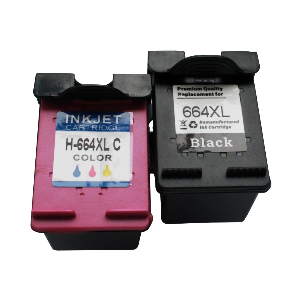 Replacement For HP 664 664XL Refilled Ink Cartridges hp664 For hp DeskJet 1115, 2135, 3635, 1118, 2138, 3636, 3638, 4536, 4676