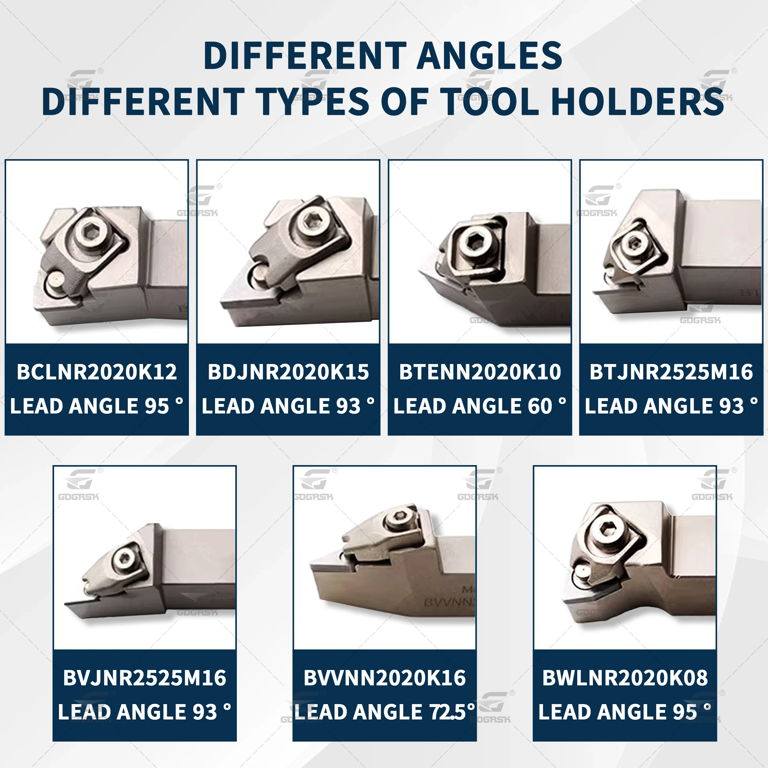 1pc B-type Cylindrical Turning Tools White Holder BWLNR/L BTENN BVVNN BCLNR/L BDJNR/L BTJNR/L BVJNR/L CNC Lathe Cutter For Metal