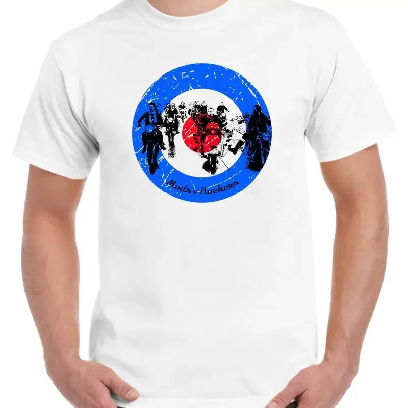 Mods V Rockers Mod Target Logo Men'S T Shirt