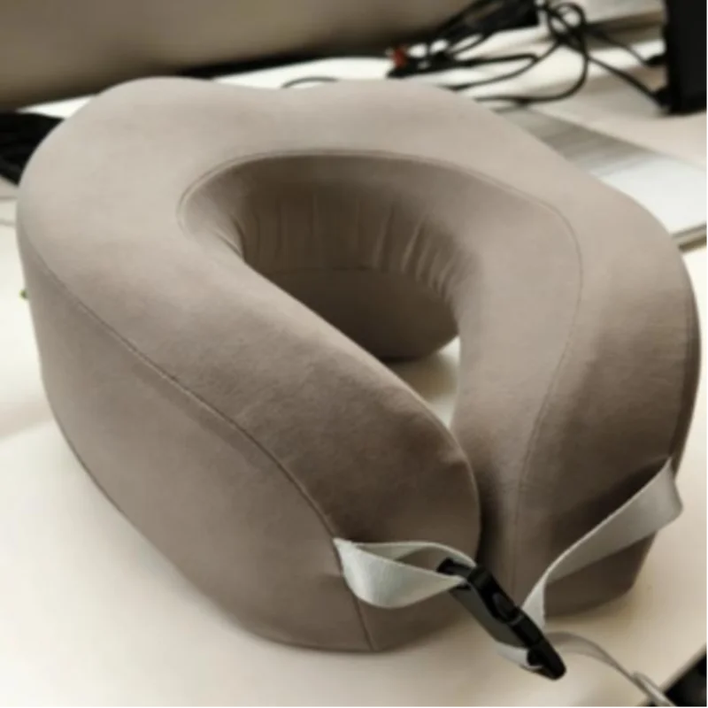New U-Shaped Pillow Memory Foam Neck Pillow Travel Pillow for Driving Office Students Portable Cervical Pillow for Sleeping Rest