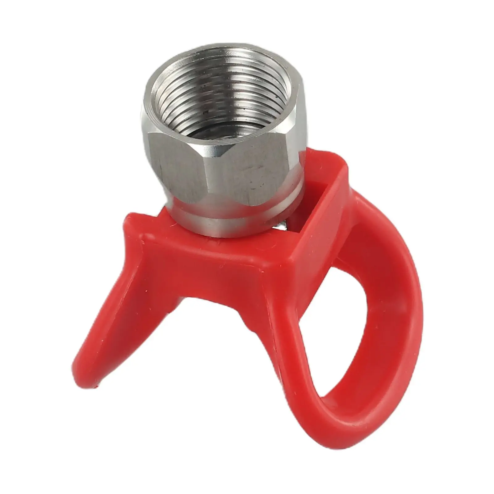 1pc Airless Paint Spray Gun Flat Tip Nozzle Guard Seat Spray Paint Accessory G7/8*14 Paint Sprayer Parts