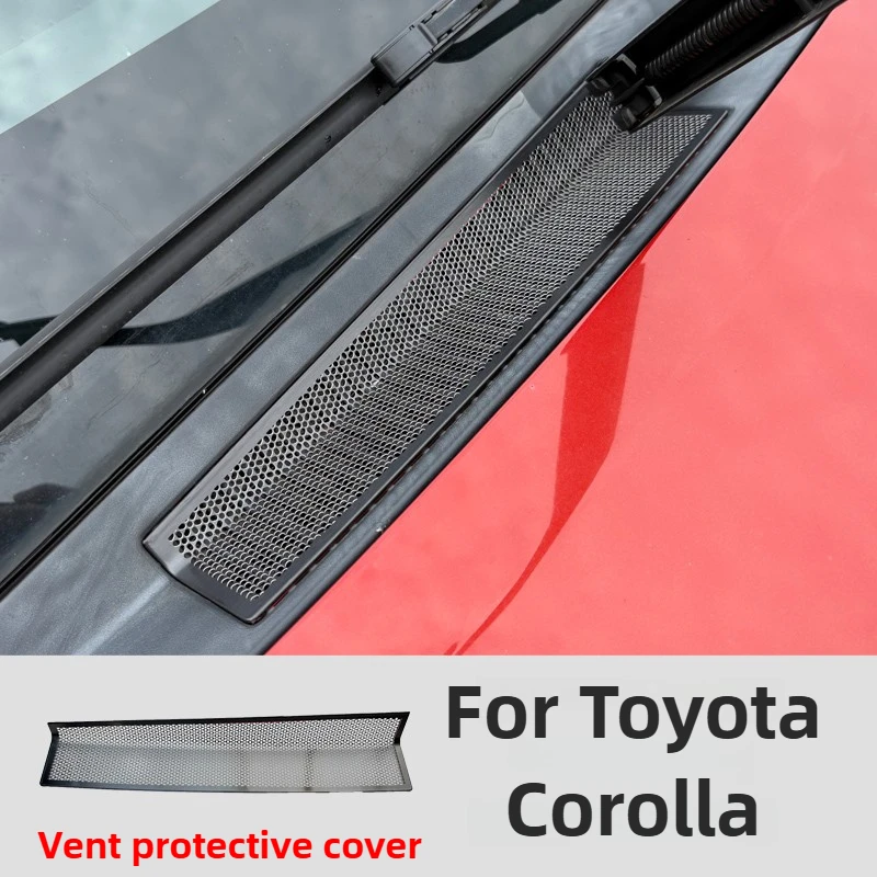 

Engine Bay Anti-Clogging Cover For Toyota Corolla Accessories 2026/2025 Metal Hollow Dedicated Custom Upgrade 2019-2024