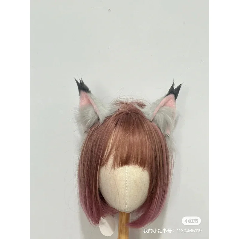 DY2025Game Zenless Zone Zero Seth Lowell أزياء تنكرية للتحقيق الجنائي TeamHeadgear وردي الأذن الذيل رجل كرنفال حفلة Pr