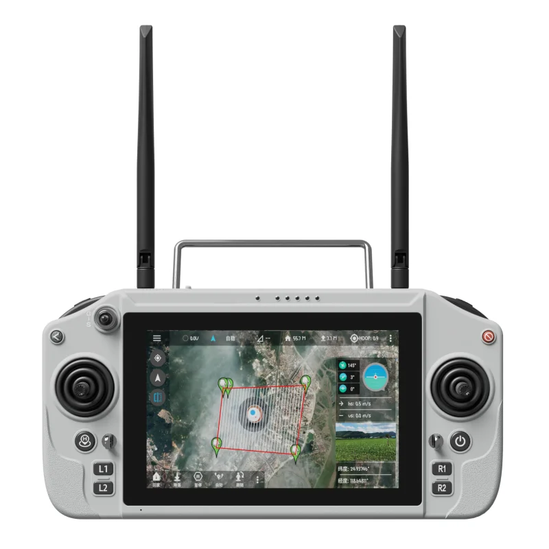 Skydroid G20 Android Remote Controller 30KM Video Transmission 7‑Inch Sunlight Screen 1.2kg 20000mAh For UAV Robot Development