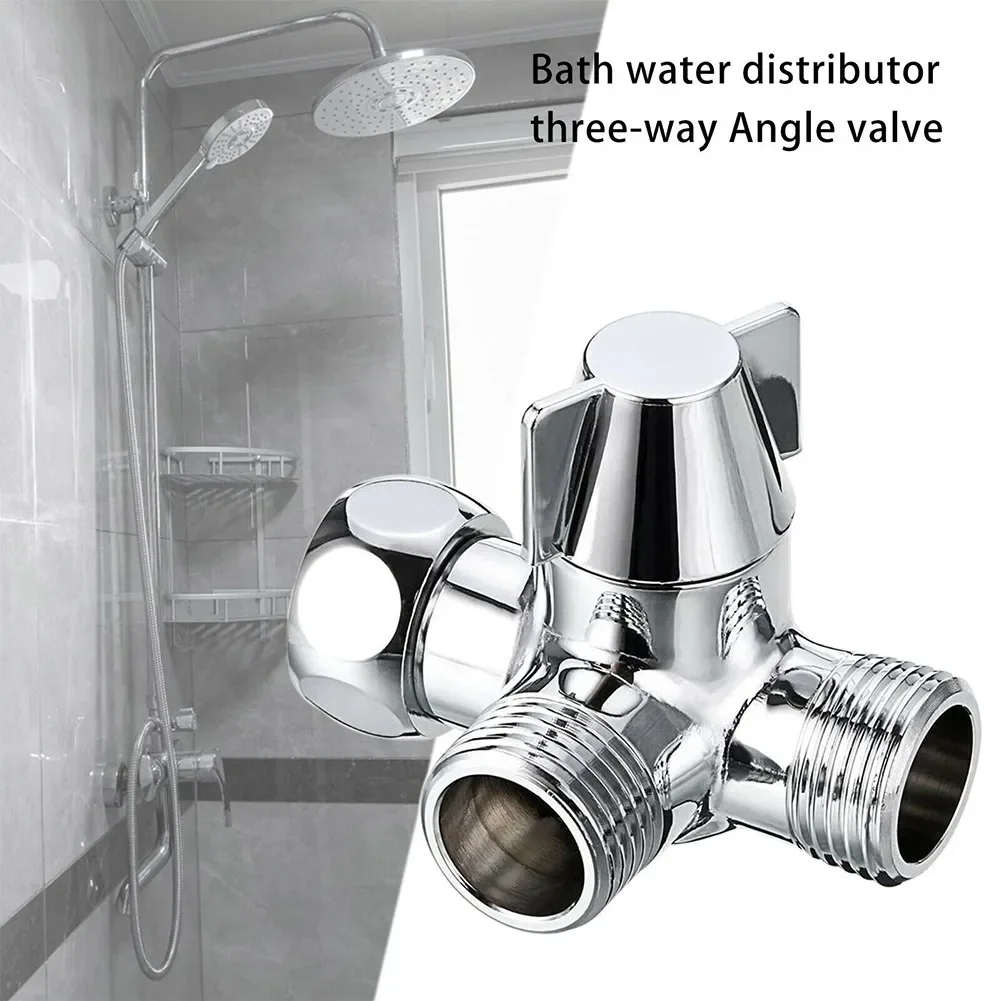 

Faucet Adapter *******Outlet Sink Faucet Diverter Valve T Adapter Shower Hose Tap Splitter Home Improvement Shower Faucets