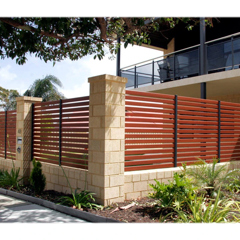 

Металлический алюминиевый промышленный забор и ворота для обеспечения конфиденциальности, высококачественный уличный садовый забор, ограждение для безопасности