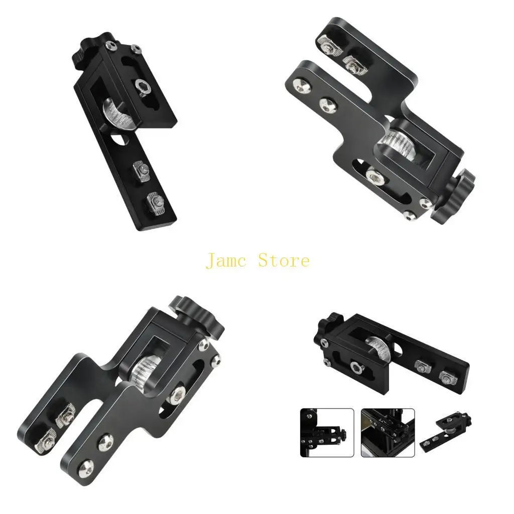 

LX0B 2020 Profile X Axises 2040 Y Axises Belt Tensioner for Ender 3 Offering Flexible Tension Adjustment and Durability