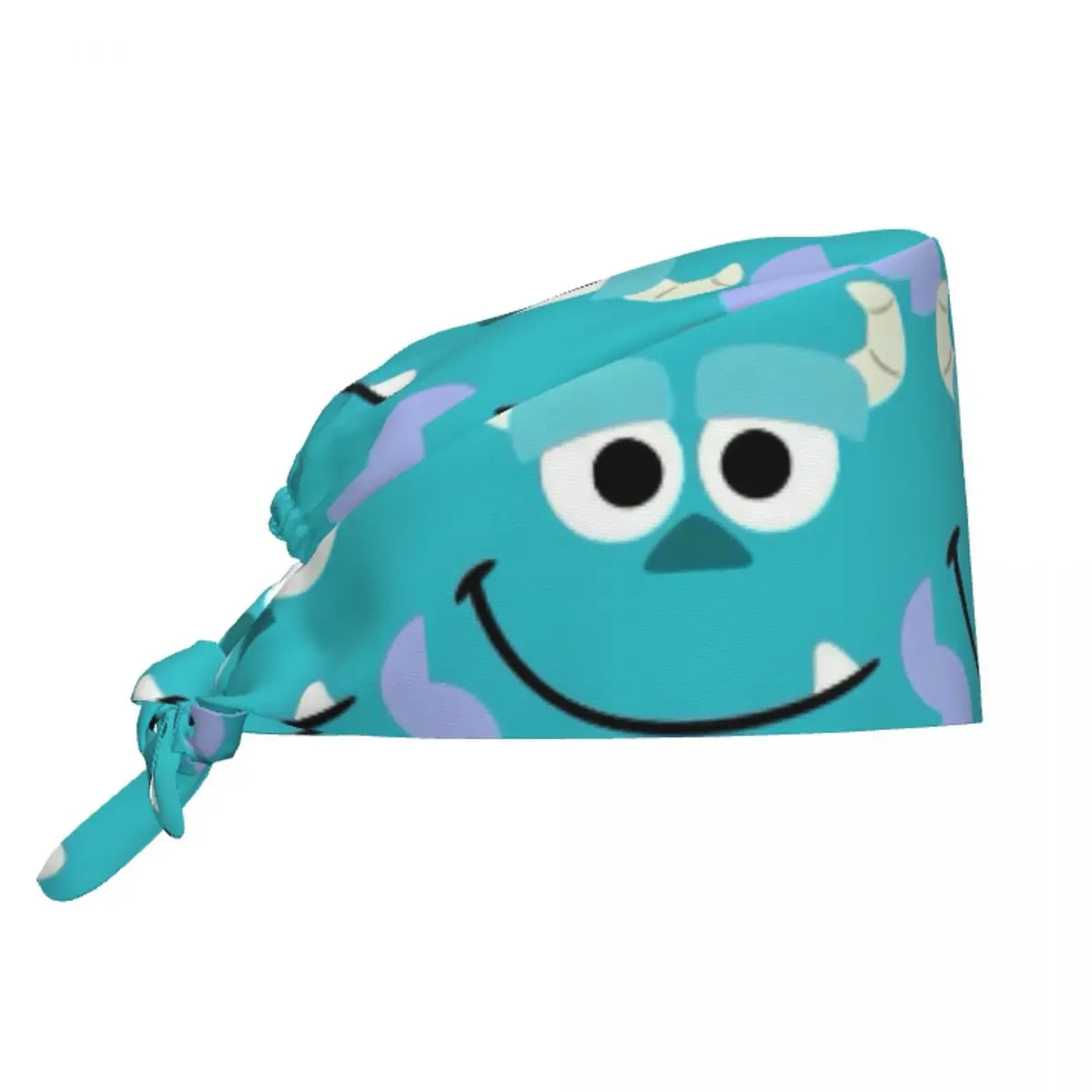 Custom Adjustable Monsters University Cartoon Working Hat Women Men Surgical Hat Scrub Nursing Doctor Surgeon Cap for Nurse