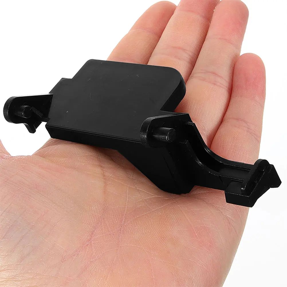 2pcs Microwave Door Stay Switches Black Plastic Easy Installation Compatible Microwave Stay Button Replacement Hardware