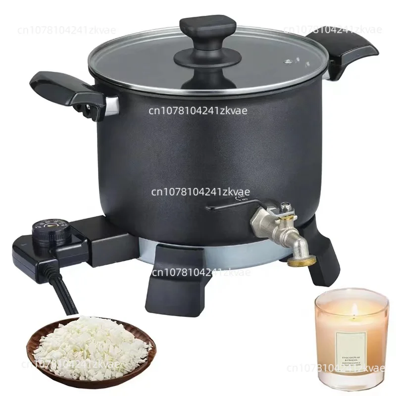 5L Non-Stick Black Candle Wax Melter  Making Equipment