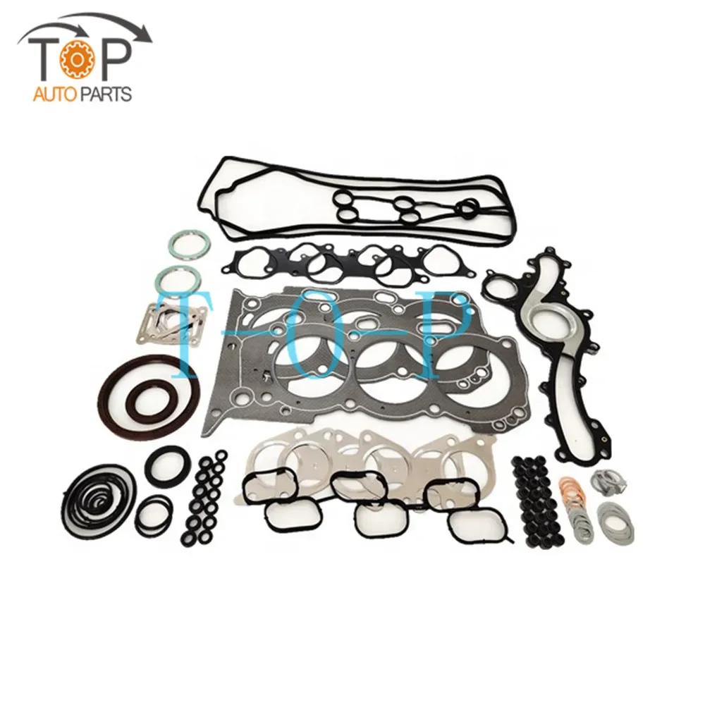 Overhaul Gasket Engine Kits 1GR For Toyota Land Cruiser 4 Runner Tacoma GRJ120 PRADO4000 4.0L V6 04111-31342 11115-31010