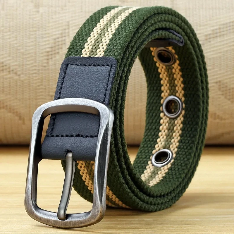 

New Men's And Women's Needle Buckle 3.5cm Waistband For Youth Military Training High-Quality Business Travel Workwear Waistband
