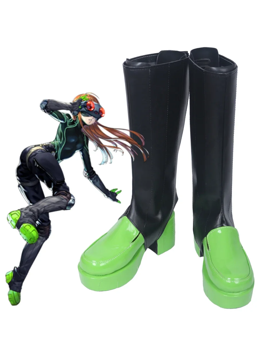 

Persona 5 Futaba Sakura Cosplay Boots Shoes Custom Made Any Size