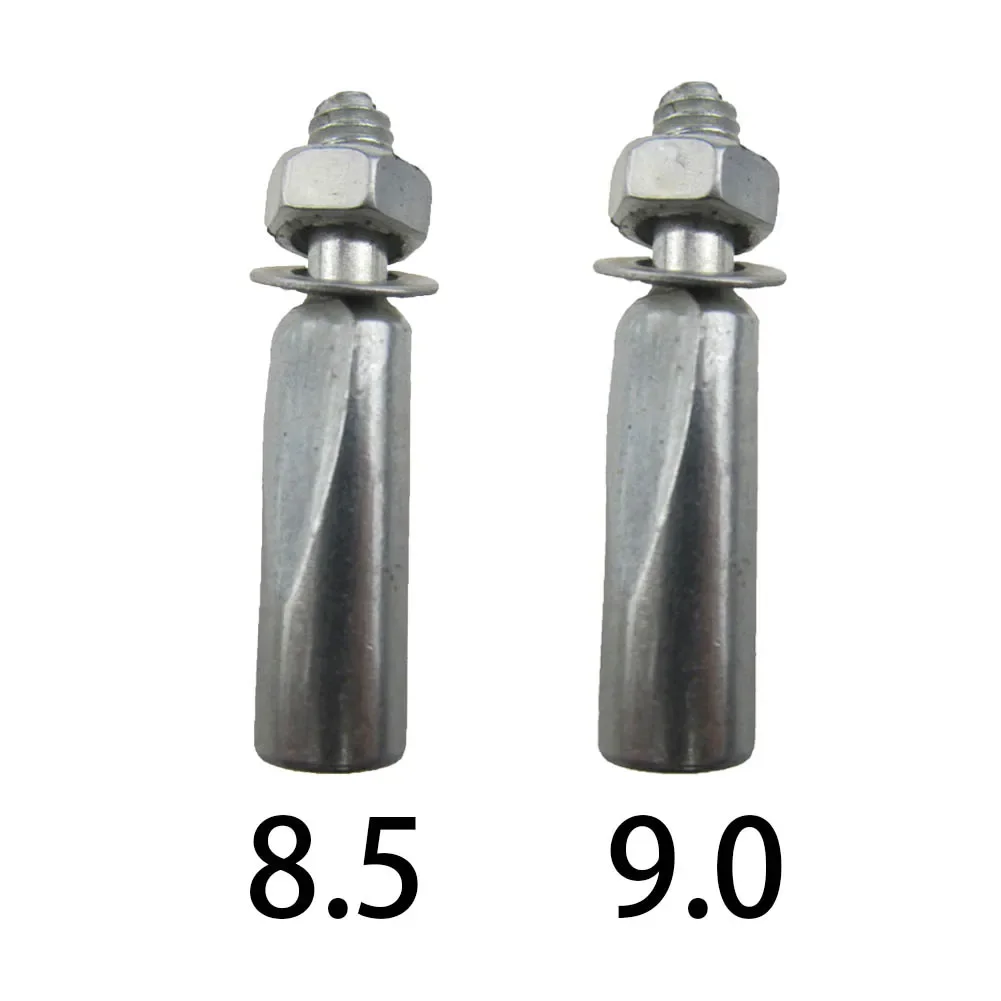 2pcs 8.5/9.0mm Bicycle Crank Wedges Bottom Bracket Wedge Short Steel Chain Plate Pins With Nuts And Washers Bikes Accessories