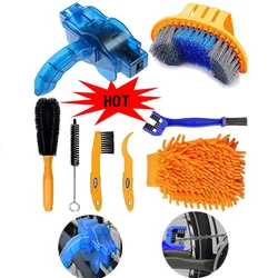 Chain Cleaner Cleaning Bicycle 3D Chain Brush Wash Maintenance Tool Set MTB Bike Protection Oil Bike Chain Cycling Accessories