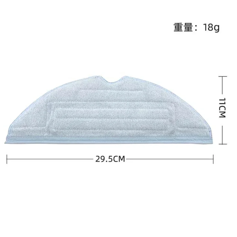 Microfiber Pro-Clean Mopping Cloths Side Brush for Xiaomi Roborock T7S T7plus T7Splus S7 S7Max S70 S75 G10 Parts