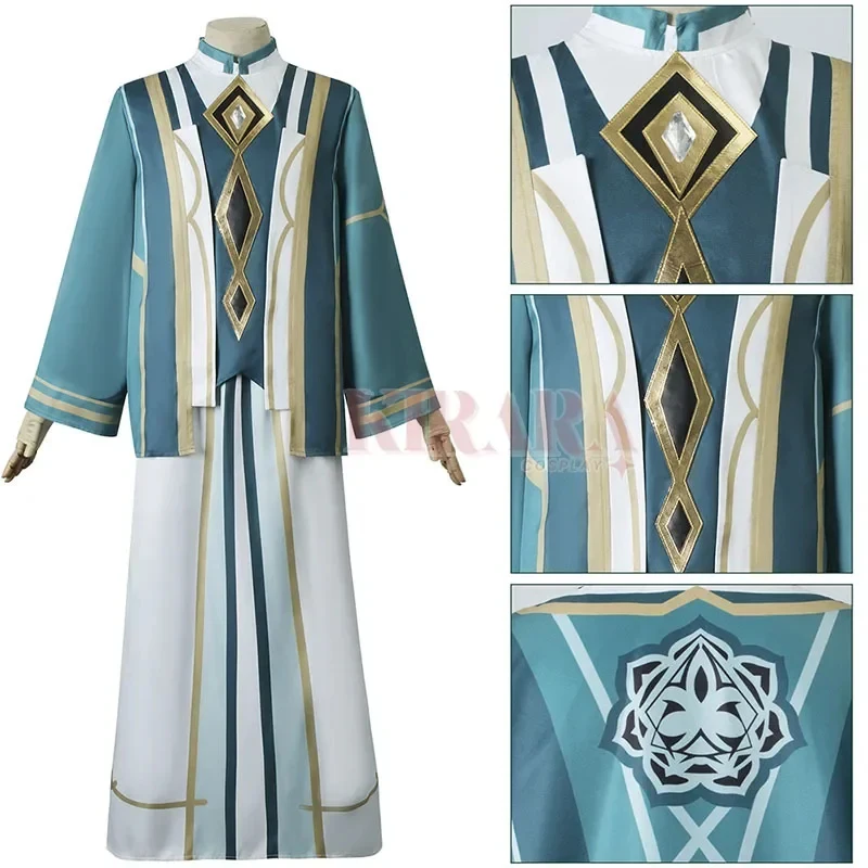 

A;6\b/;Sumeru Akademiya Cosplay Costume Impact Six Darshans Uniforms Men Women with Hat Amurta Rtawahist Haravatat Ksh3;b,6/k'5;