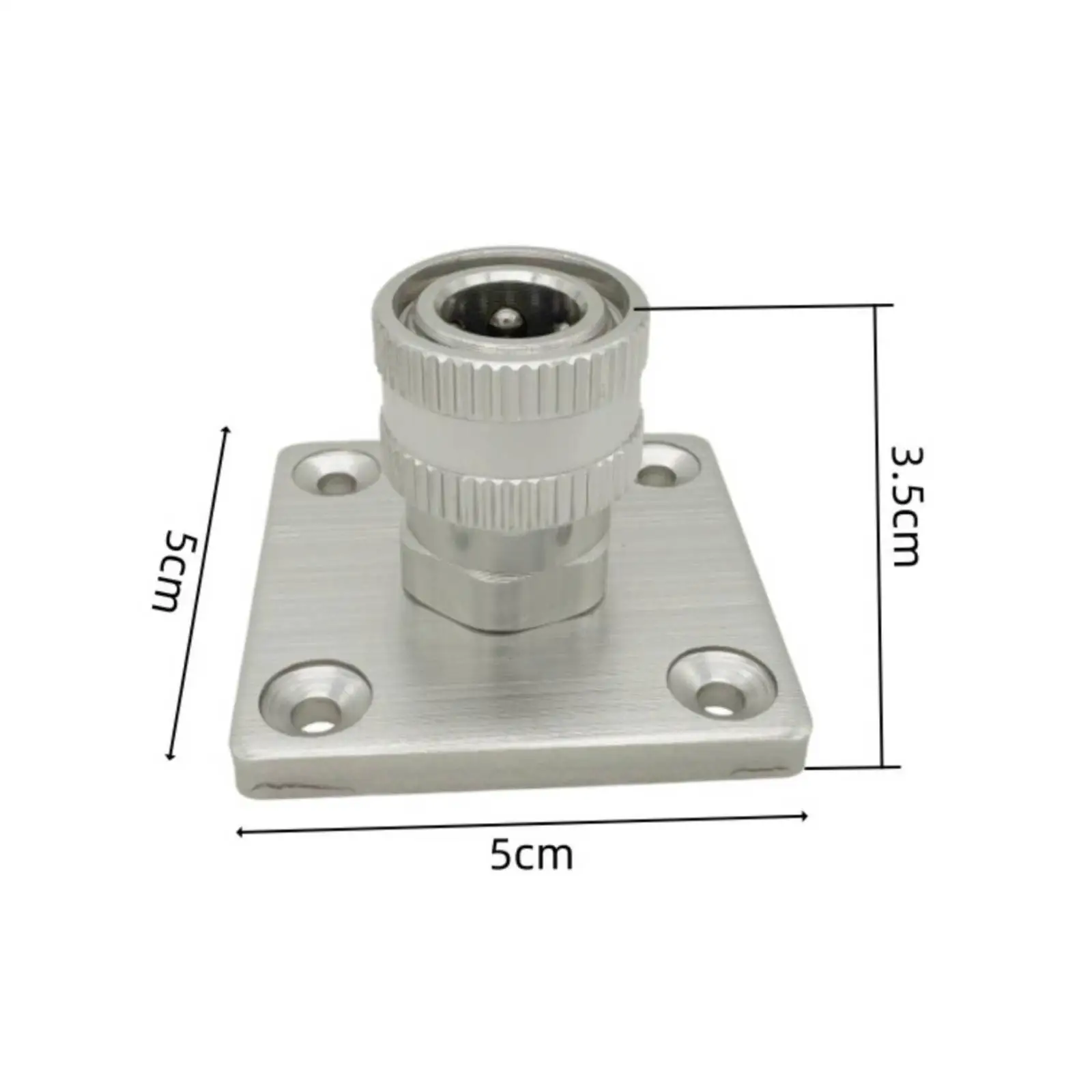 Push Connect Foam Dispenser Wall Holder Aluminum Storage Rack with Mounting Kit for Pressure Washing Equipment Organization