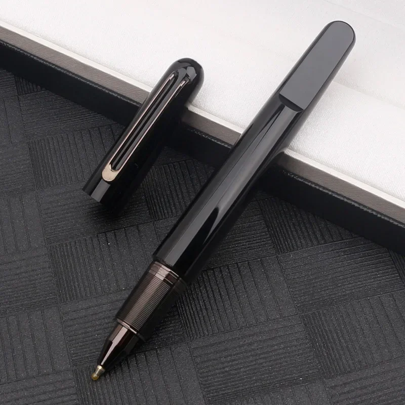 Luxury Business Mb M Rollerball Pen Best Brand Matte Black Resin Fountain Pens with Magnetic Cap Office Supplies