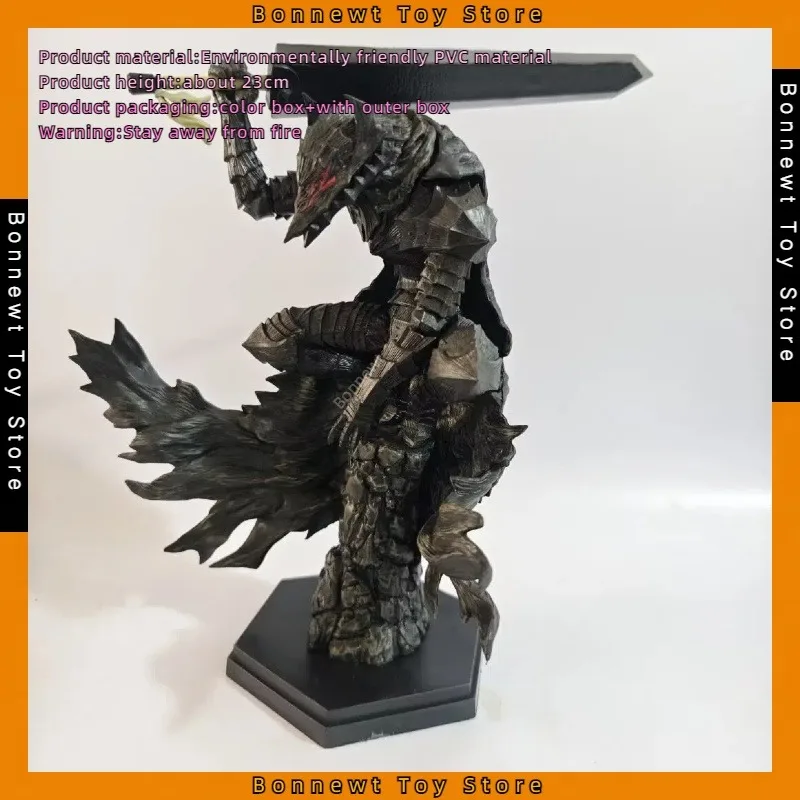 

New 23cm BERSERK Wind Berserker Guts Armor Figures Can Change Masks Model Toys Ornaments For Friends Gifts Wholesale