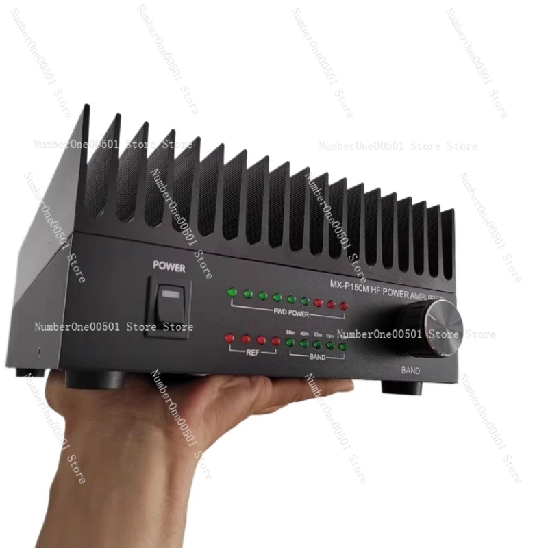 

MX-P150M HF Shortwave Amplifier 150W for IC-705 FT-818ND Portable Radio Power Booster Ham SSB CW Digital Mode