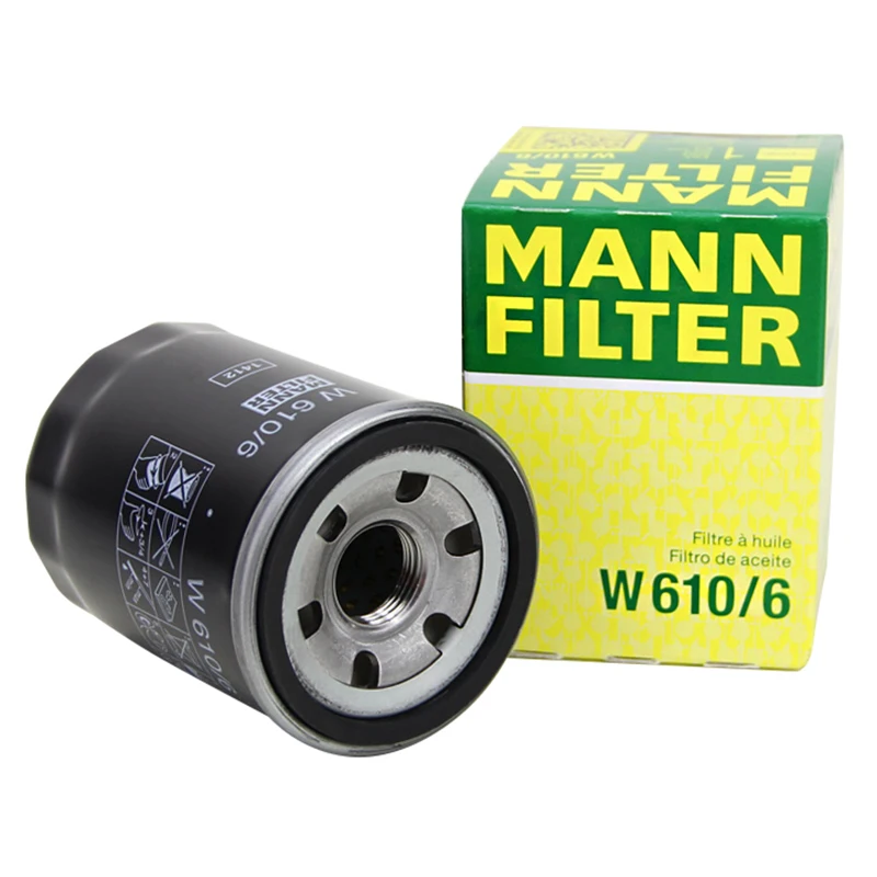 MANN FILTER W610/6 Oil Filter For HONDA CR-Z Civic X Odyssey City Crosstour ACCORD Fit, ACURA MDX 15400RTA004 1992239