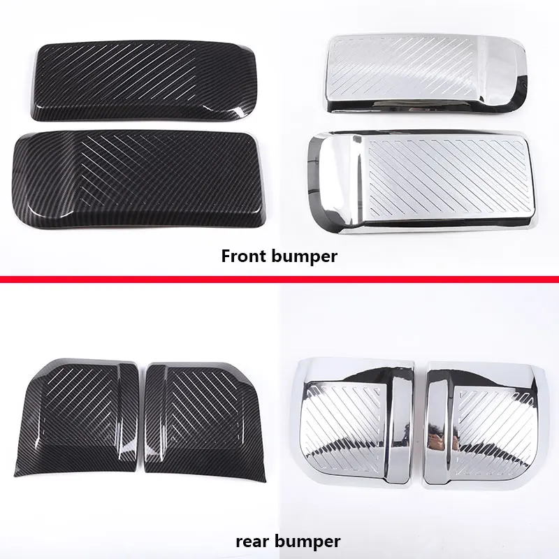 For Ford Maverick 2022-223 ABS orange Car Front Bumper Strip Lip Spoiler Scratch Protector Trims Cover Sticker Car Accessories