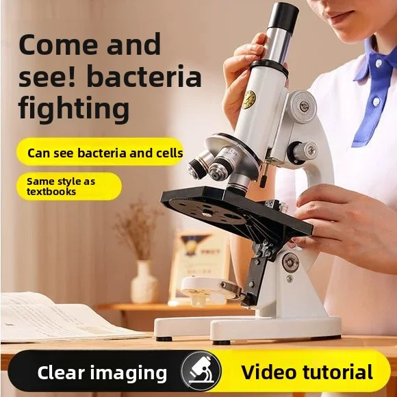 

Optical Microscope For Middle School Students, Elementary School Students, Junior High School Children'S Science Laboratory