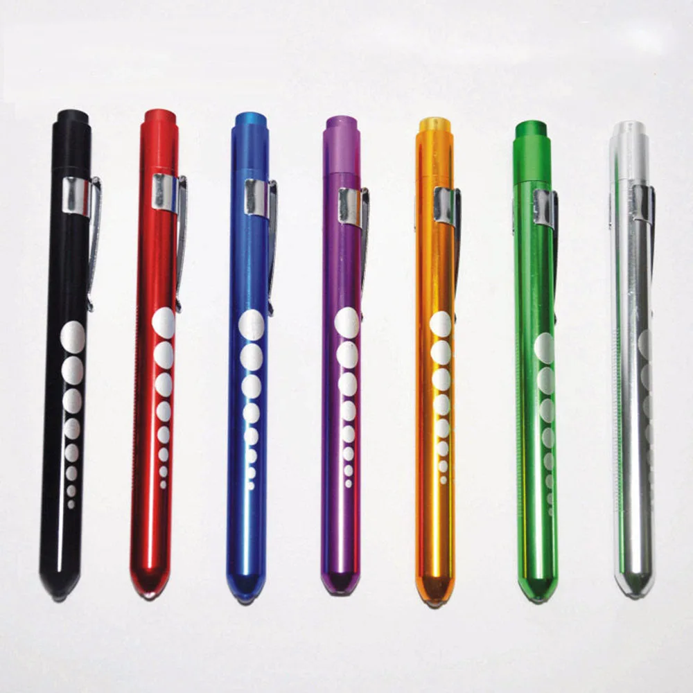 Medical First Aid Led Pen Light Flashlight Torch Doctor Emergency Useful