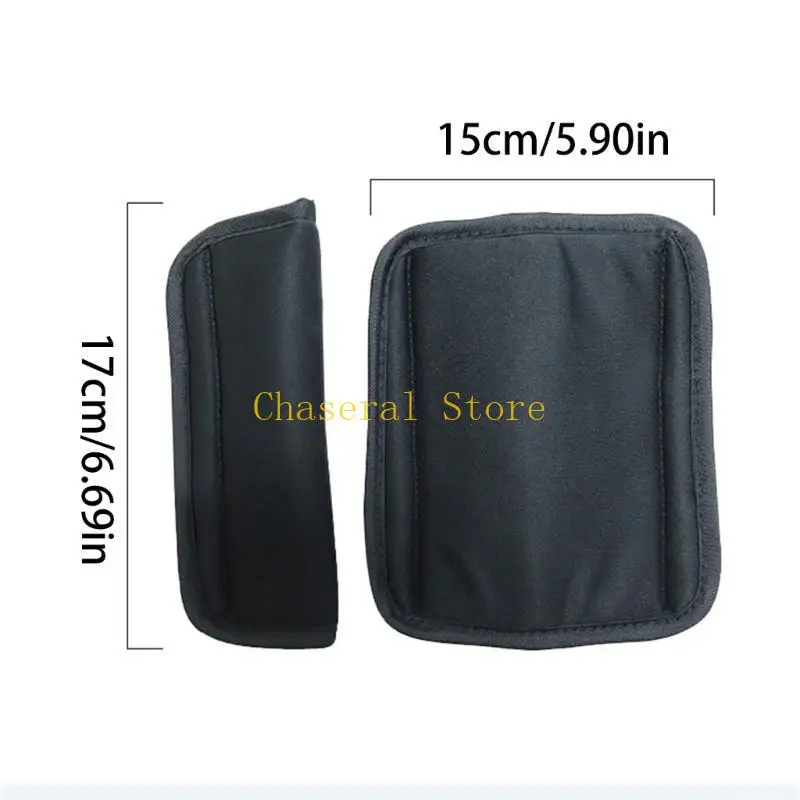 E7CE Comfortable Pushchair Shoulder Pad Set Easy to Use Infant Shoulder Cover set
