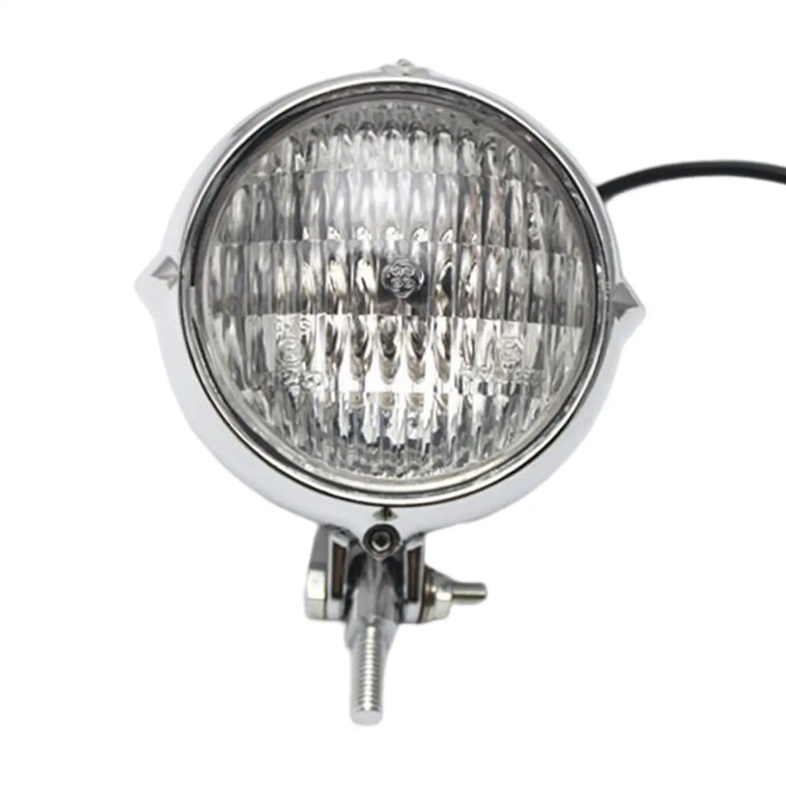 Aluminum Headlight Lamp Light for Cafe Racer Bobber Custom Chopper #1