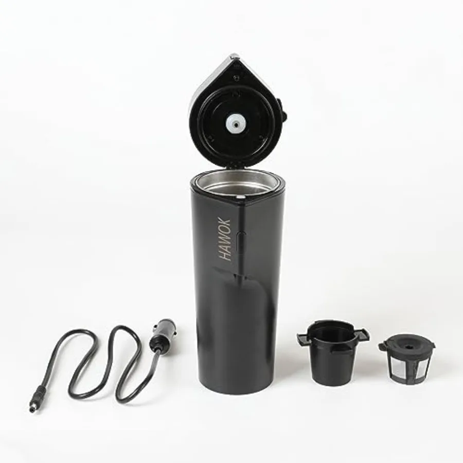

Prtable Coffee Maker 12V Travel Espresso Machine Single Cup 8 oz