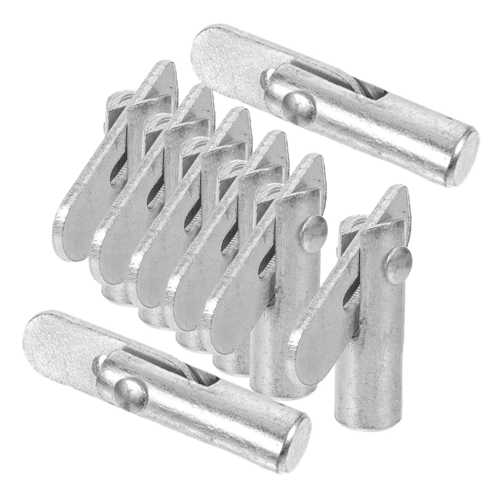 

10pcs Scaffolding Lock Pins 12mmx45mm Galvanized Fixed Pins for Braces Durable Compact Parts Outdoor Accessories Replacement
