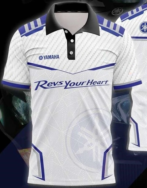 2026 Summer New YAMAHA Exclusive Racing Edition Polo Shirt MXGP Cycling Suit Off Road Cycling Short Sleeve Track Wear Work Shirt