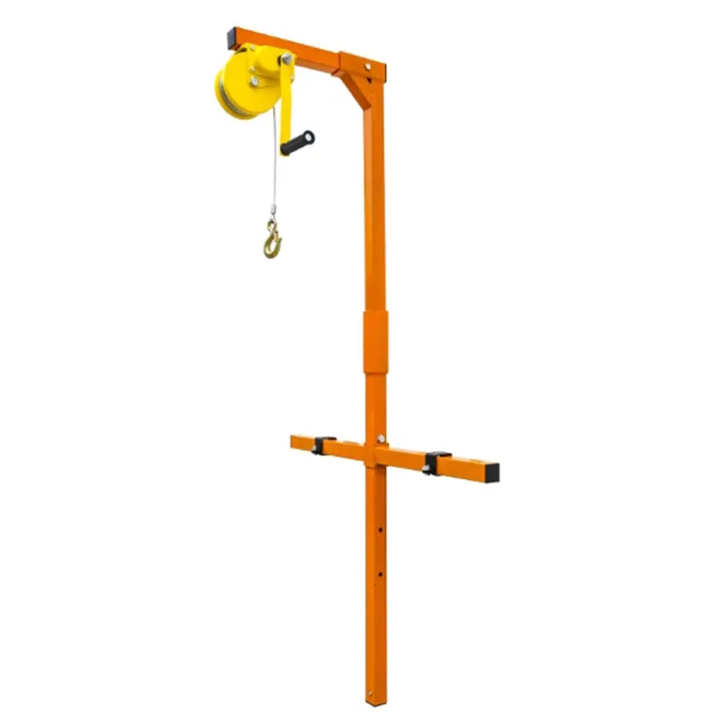 3p maintenance and disassembly tool external unit bracket hand cranked winch air conditioning installation crane