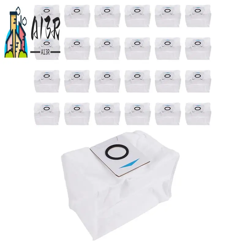 

A13R-For Ecovacs Deebot X1 OMNI Dust Bag Accessories Robot Vacuum Cleaner X1 TURBO Garbage Dirty Bags Replacement Parts