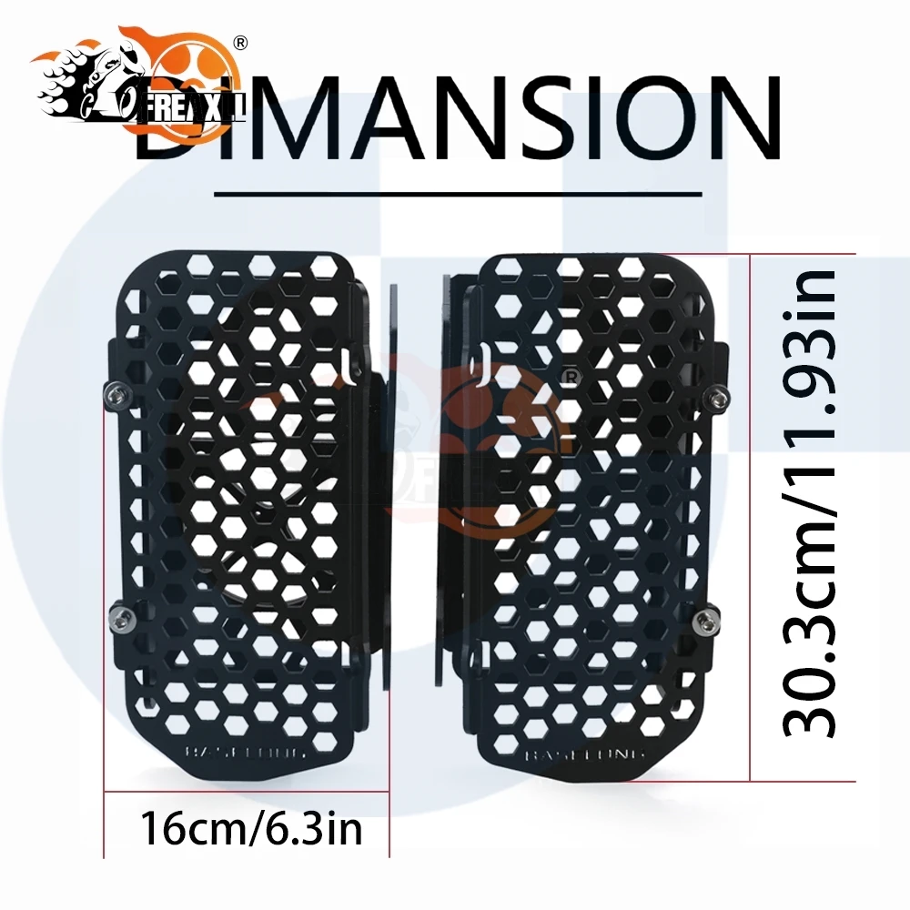 

FOR EXC XC 125 150 XCW TPI FOR Husqvarna TC FE 250 350 450 501 GASGAS Radiator Guard Protector Cooler Cover 2T 4T MODEL