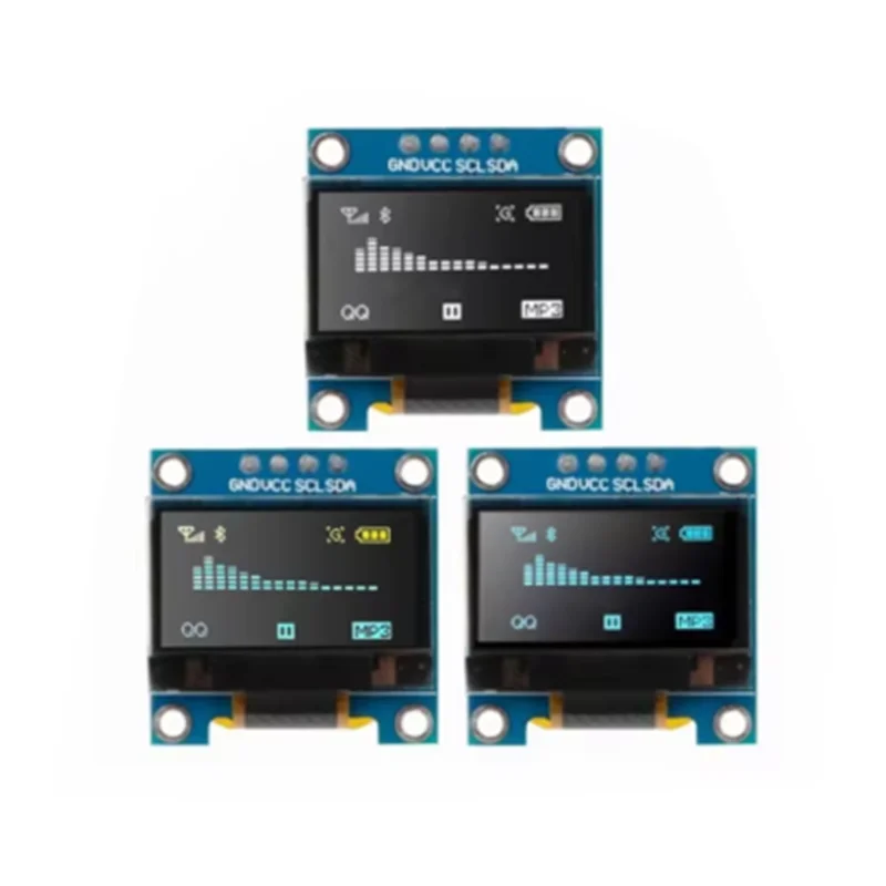 0.96 inch OLED IIC Serial White Display Module 128X64 I2C SSD1306 12864 LCD Screen Board GND VCC SCL SDA 0.96