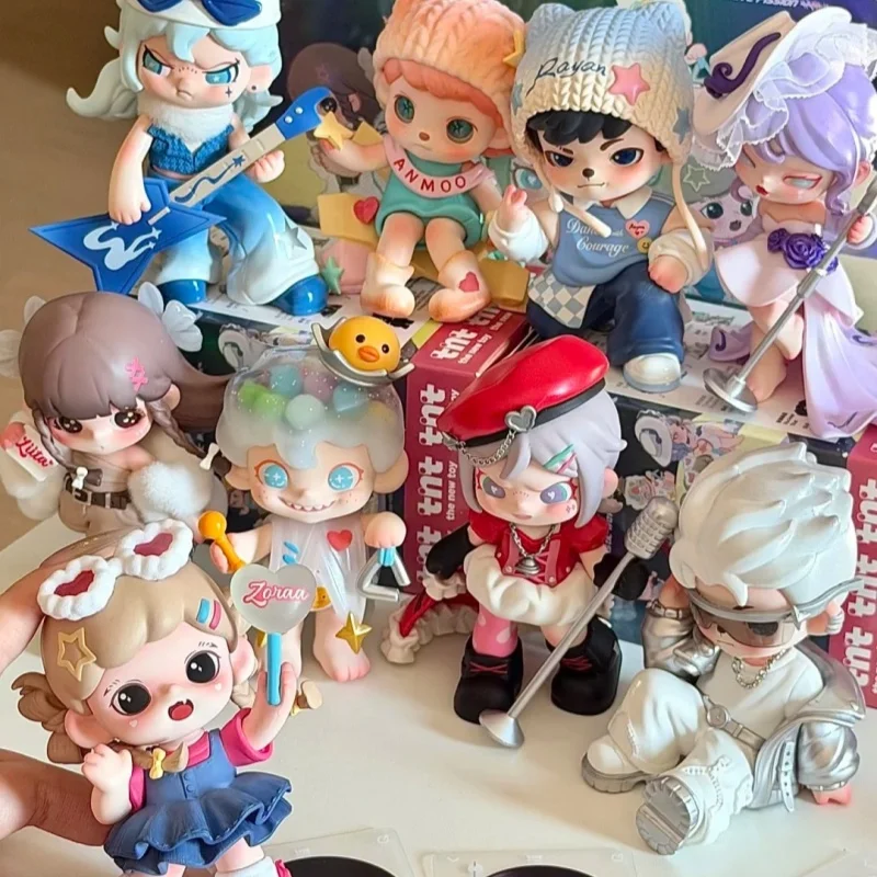 

Новая Оригинальная Коллекционная Кукла Tntspace Acoustic Wave Fission Series Blind Box Rayan Zorra – Модный Подарок для Фанатов, Сюрприз-Бокс