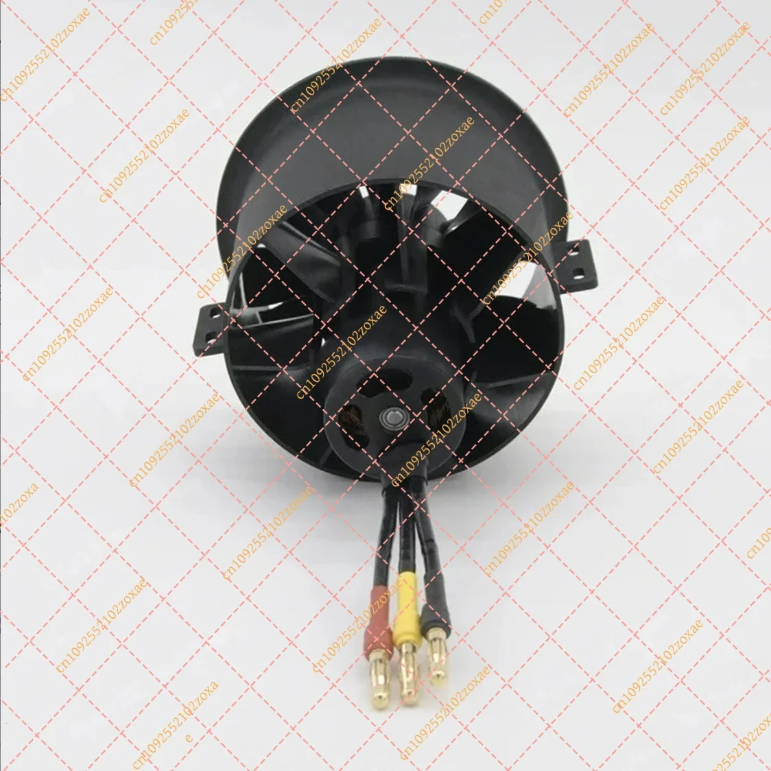 80mm 12-Blade EDF Jet Fan 6S High Speed Brushless Motor Inner Rotor RC Plane Power System DIY Kit