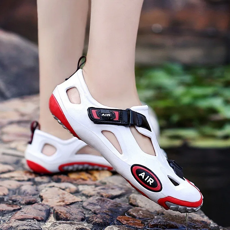 Fashinon-zapatos de exterior para hombre y mujer, sandalias individuales para amantes de la playa, calzado deportivo para senderismo y ciclismo, novedad de verano, 2024