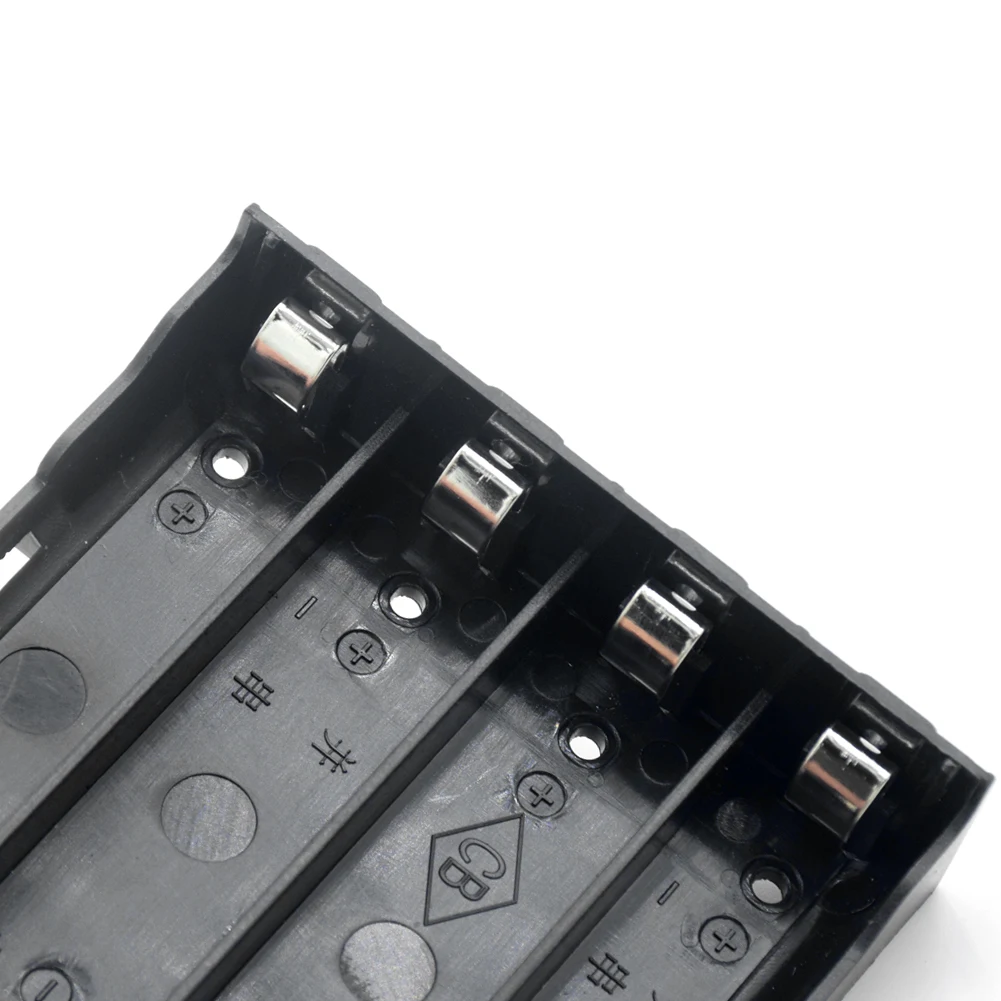 1x ABS 18650 Power Bank Cases 1X 2X 3X 4X 18650 Battery Holder Storage Box Case 1 2 3 4 Slot Batteries Container With Hard Pin