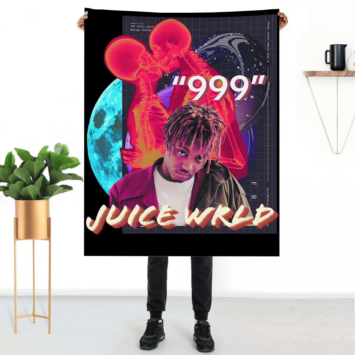 

Одеяло для дивана Rapper Juice Wrld 99, роскошные одеяла для кровати, украшения для дома и украшения, колено на заказ, пушистые мягкие пледы в стиле аниме, детские