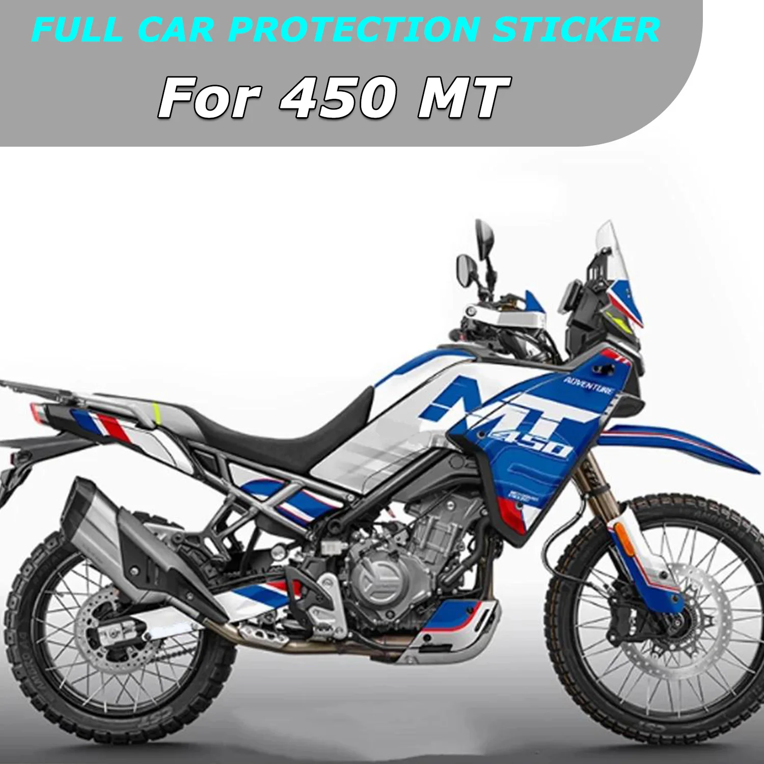 450MT Motorcycle Full-body Protective Decal Kit Waterproof Scratch-resistant Paint Protection stickers For 450 MT 450 MT 450MT