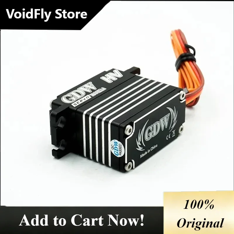 VoidFly Original GDW BLS892HV Helicopter Swashplate All Metal Shell 78g Big Torque HV Standard Digital Brushless Servo For RC He