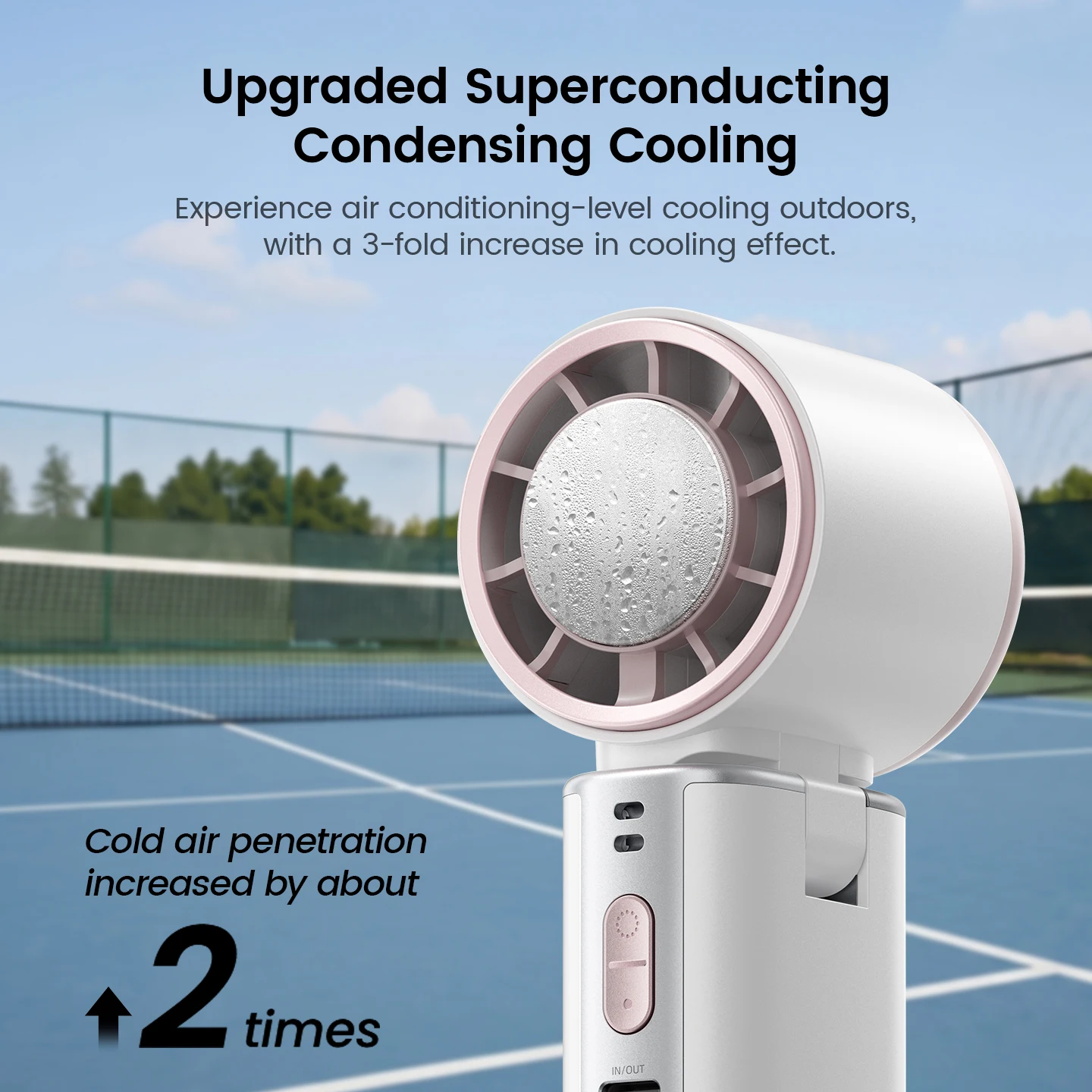 MOVESPEED P32 10000mAh Power Bank and Fan 2-in-1