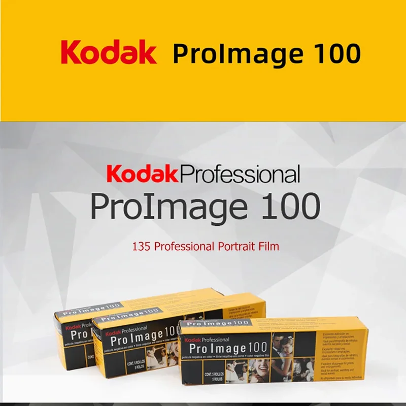 Clásico Kodak 135 Film Pro Image 100 Película negativa en color profesional 36 exposición para cámara Kodak Fuji (Fecha de caducidad: 2026)